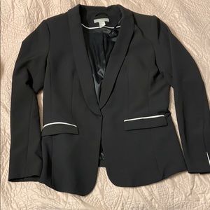 HM blazer - black
